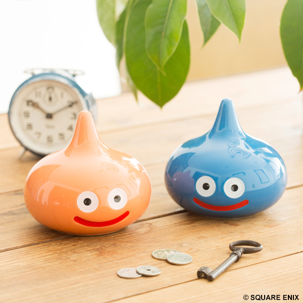 スマイルスライム 陶器貯金箱 スライム | スクウェア・エニックス e-STORE