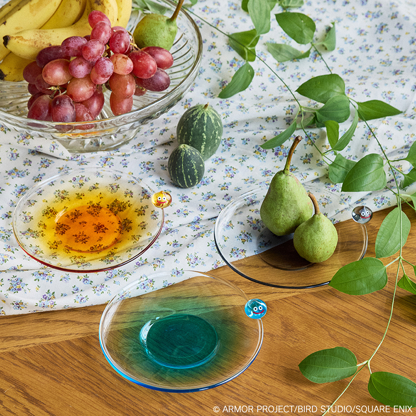 スマイルスライム ガラスの小皿 スライムベス | スクウェア