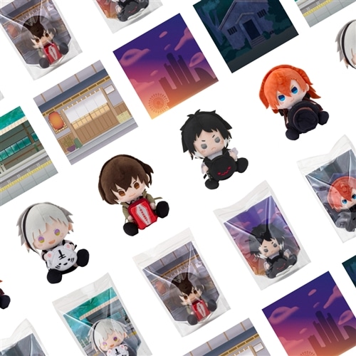 文豪ストレイドッグス ミニポーチ付きぬいぐるみ 芥川龍之介モデル