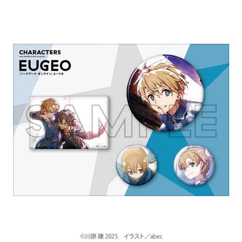 二次受注】abec/BUNBUN 20th Exhibition CHARACTERS 缶バッジセット