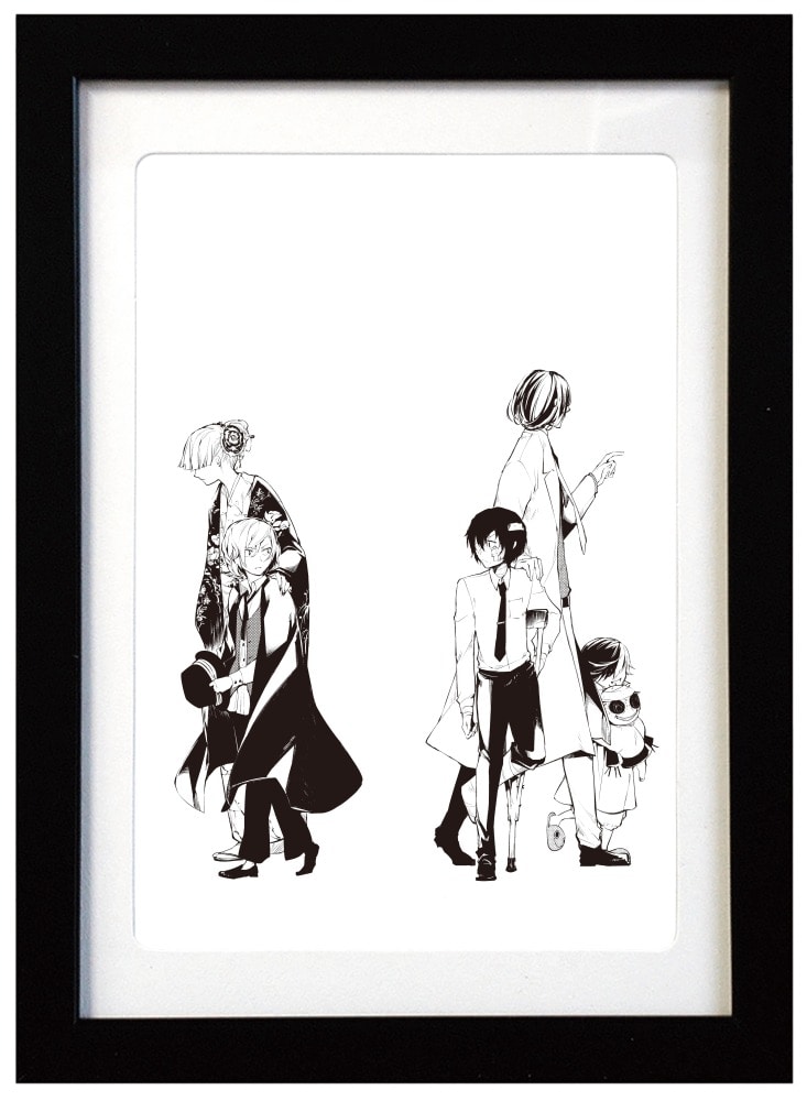 文豪ストレイドッグス」モノクロ複製原画 【D】: その他グッズ