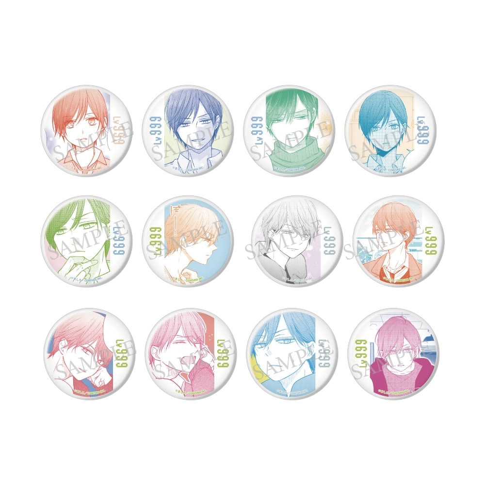 山田くんとLv999の恋をする展 山田トレーディング缶バッジ vol1