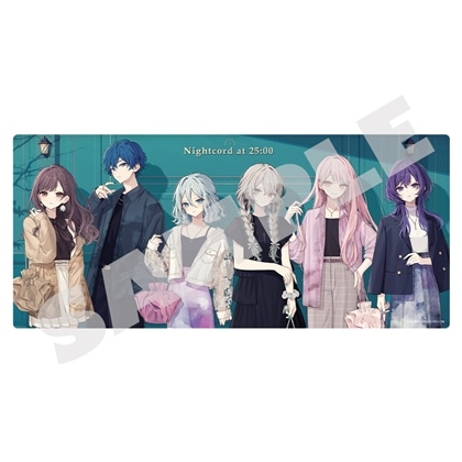 プロセカ』イラストレーターコラボ デスクマット 25時、ナイトコードで