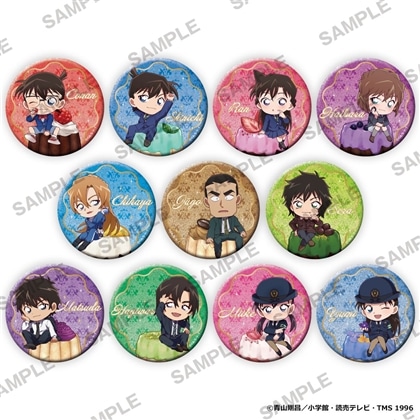 名探偵コナン」キラキラ缶バッジコレクション カヌレver. BOX: グッズ