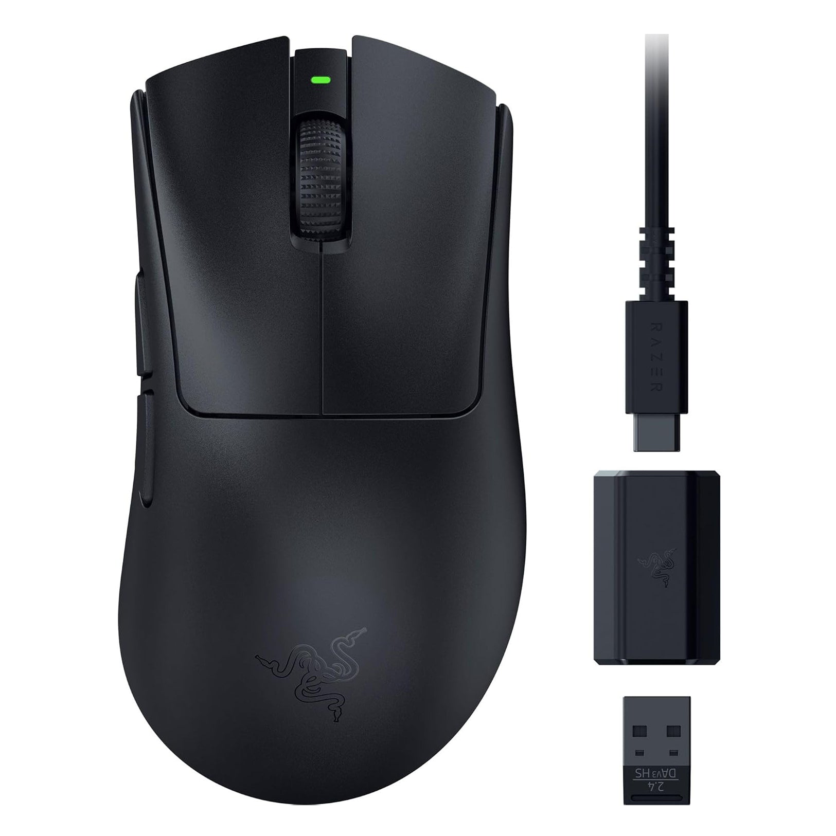 Razer DeathAdder V3 HyperSpeed 有線 / 2.4GHz ワイヤレス 両対応