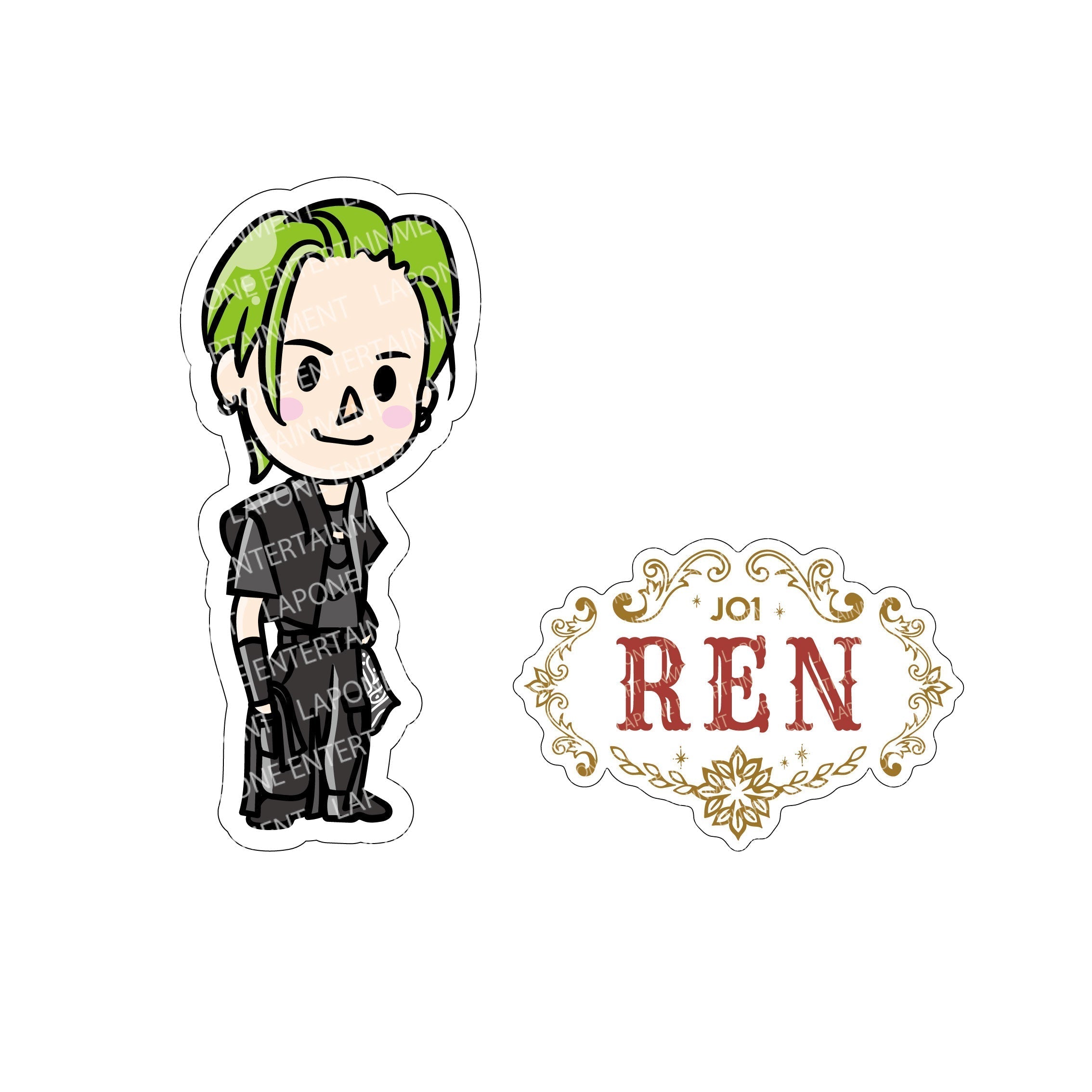 ステッカーセット(川尻蓮) – LAPONE STORE
