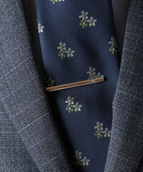 TIE YOUR TIE(タイユアタイ)】フィレンツェフローラル柄ネクタイ