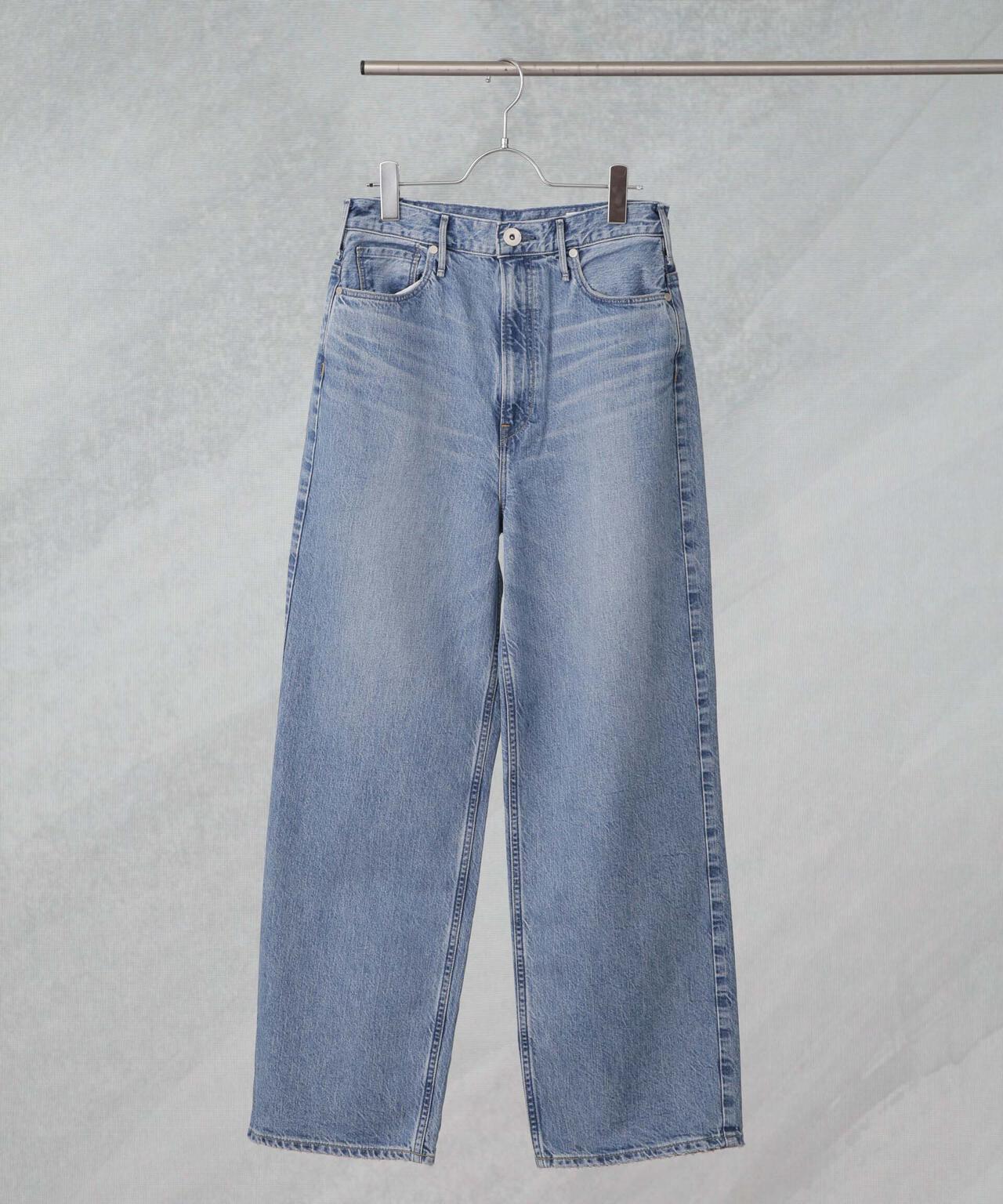 upper hights / THE GARNET ハイライズ ワイド テーパード デニム