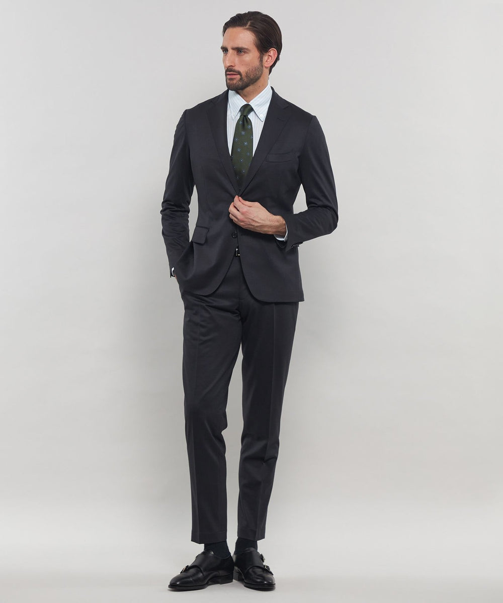 FLEX JERSEY】ハイゲージジャカードセットアップジャケット(ジャケット