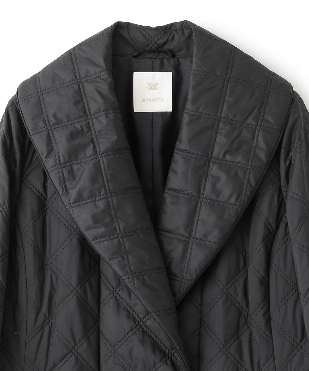 スマートウォーマー】キルトロングコート(コート)｜AMACA(アマカ)の