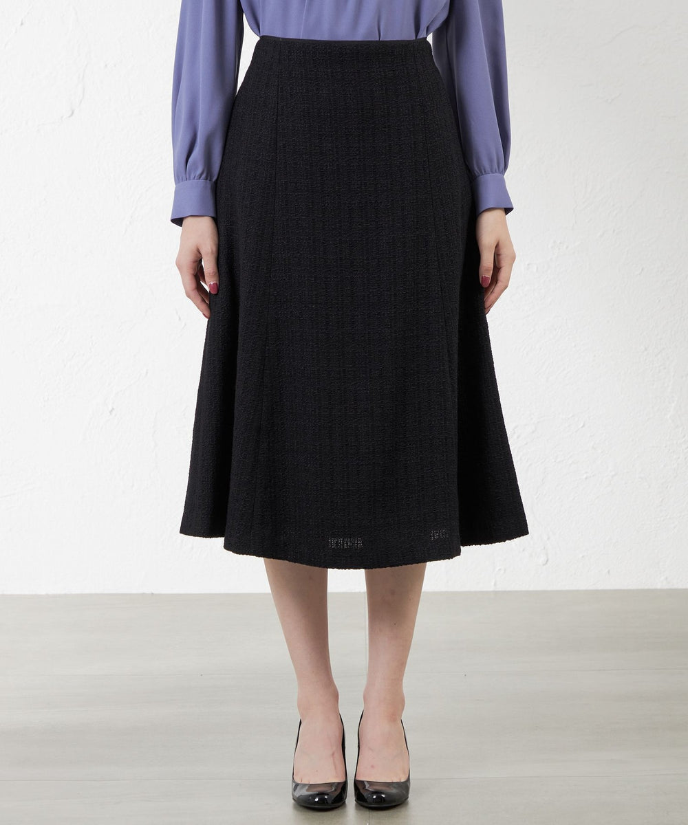 尾州素材】ツイードネイビースカート(スカート)｜AMACA(アマカ)の