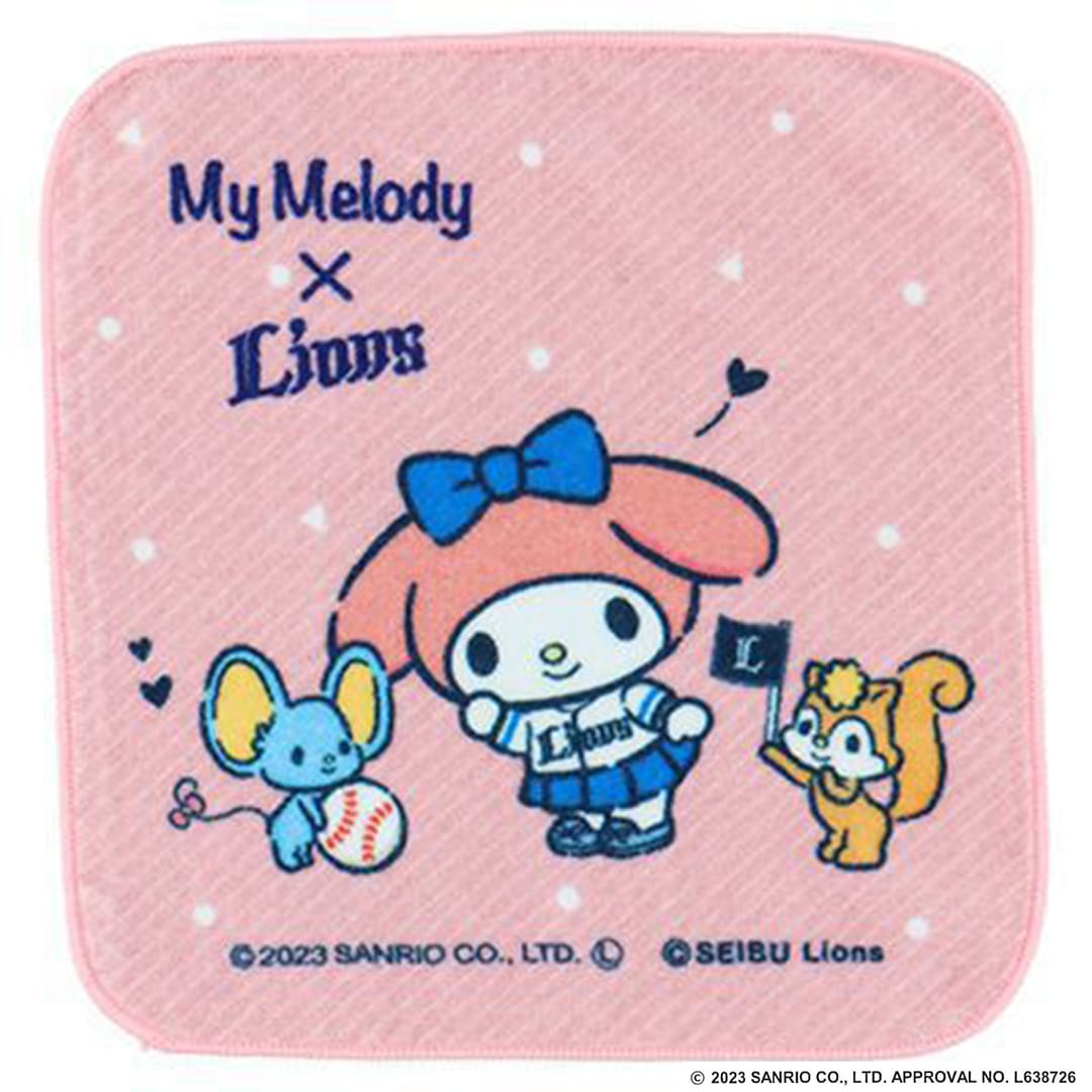 マイメロディ×ライオンズ ミニタオル: タオル | 埼玉西武ライオンズ