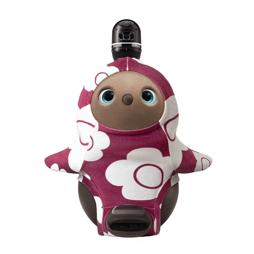 デイジーベロアプリントカットソー(ボルドー) | LOVOT ウェブストア