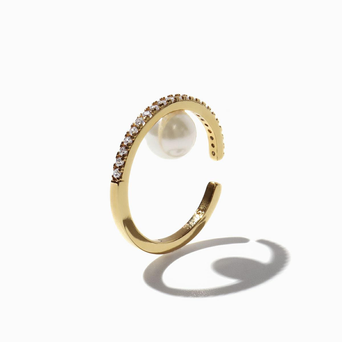 ビジューラインパールフィンガーリング(ゴールド) | STELLAR HOLLYWOOD