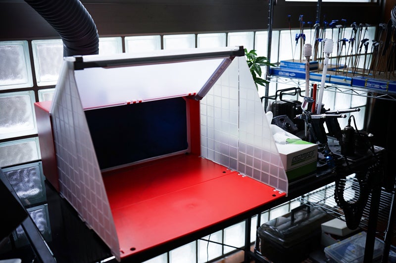 塗装ブース 『 エアテックス レッドサイクロンL 』を購入しました