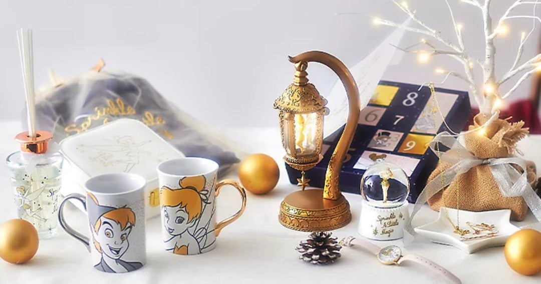 人気商品】ディズニーストア限定 ティンカーベル エッチングミラー