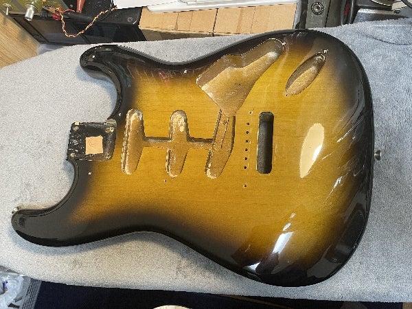 Fender Japan JVシリアル カスタムストラト製作 その1 | RE/F-TECH の