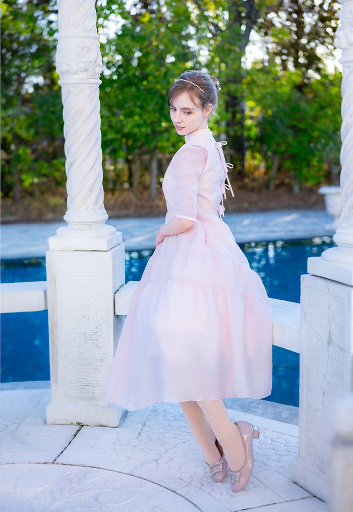 バックリボンティアードワンピースを発売致します！ | jolie mignon