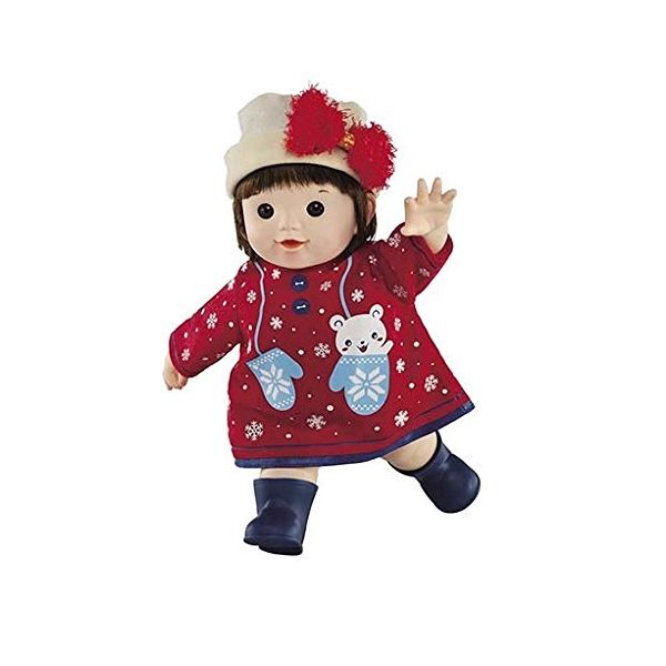 おもちゃ: ぽぽちゃん お人形 冬季限定 女の子だもんぽぽちゃん