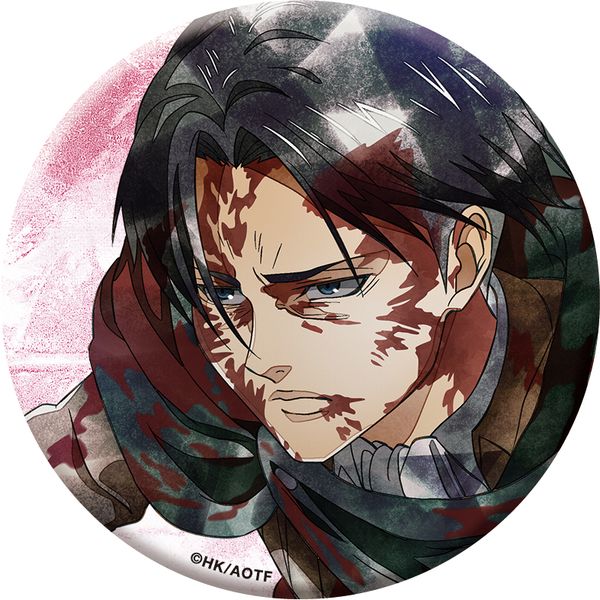 アパレル: 進撃の巨人 キャラバッジコレクション 第3弾 リヴァイ Art