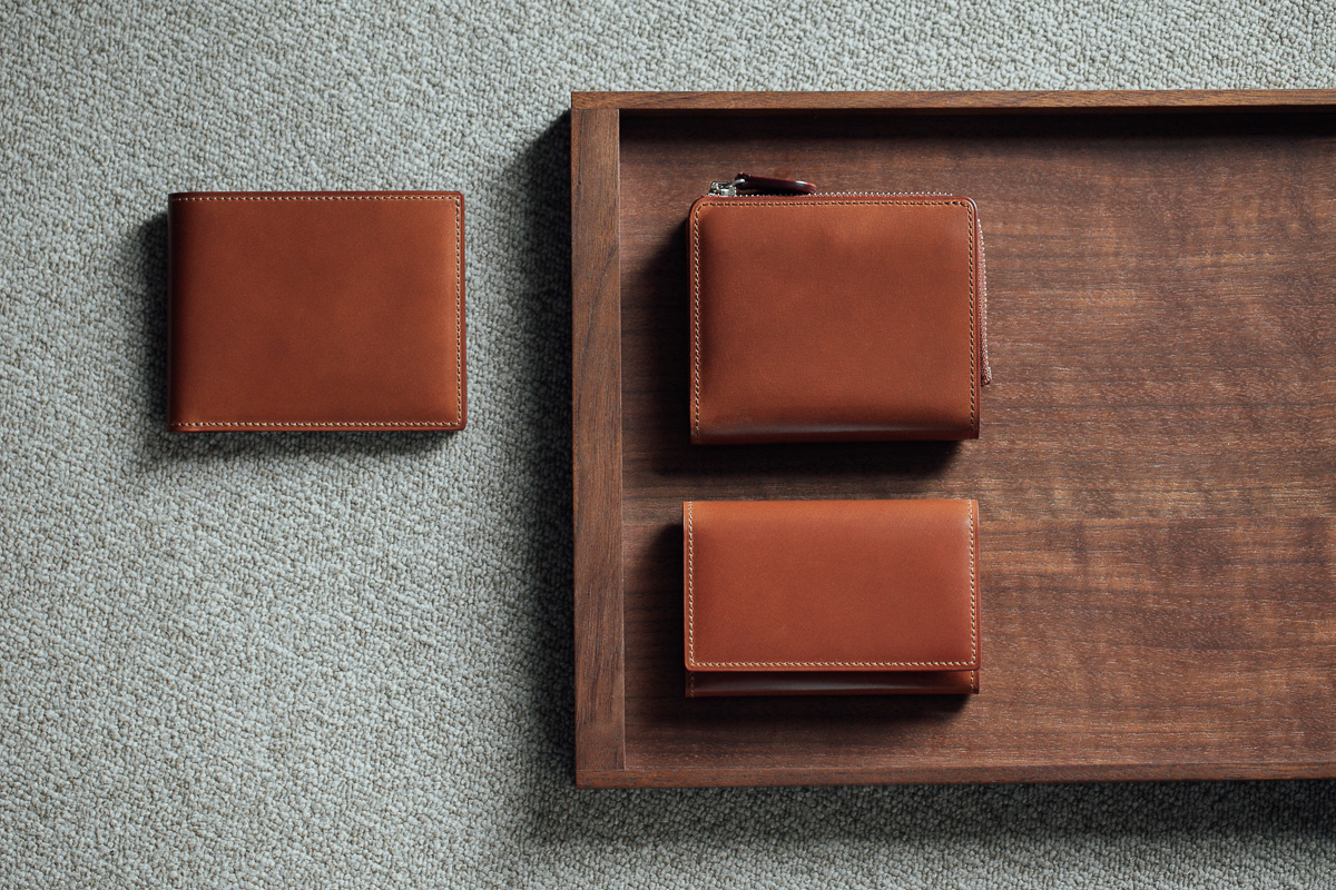 GANZOの革小物新シリーズはイタリア製のコードバン。職人の丁寧な仕事