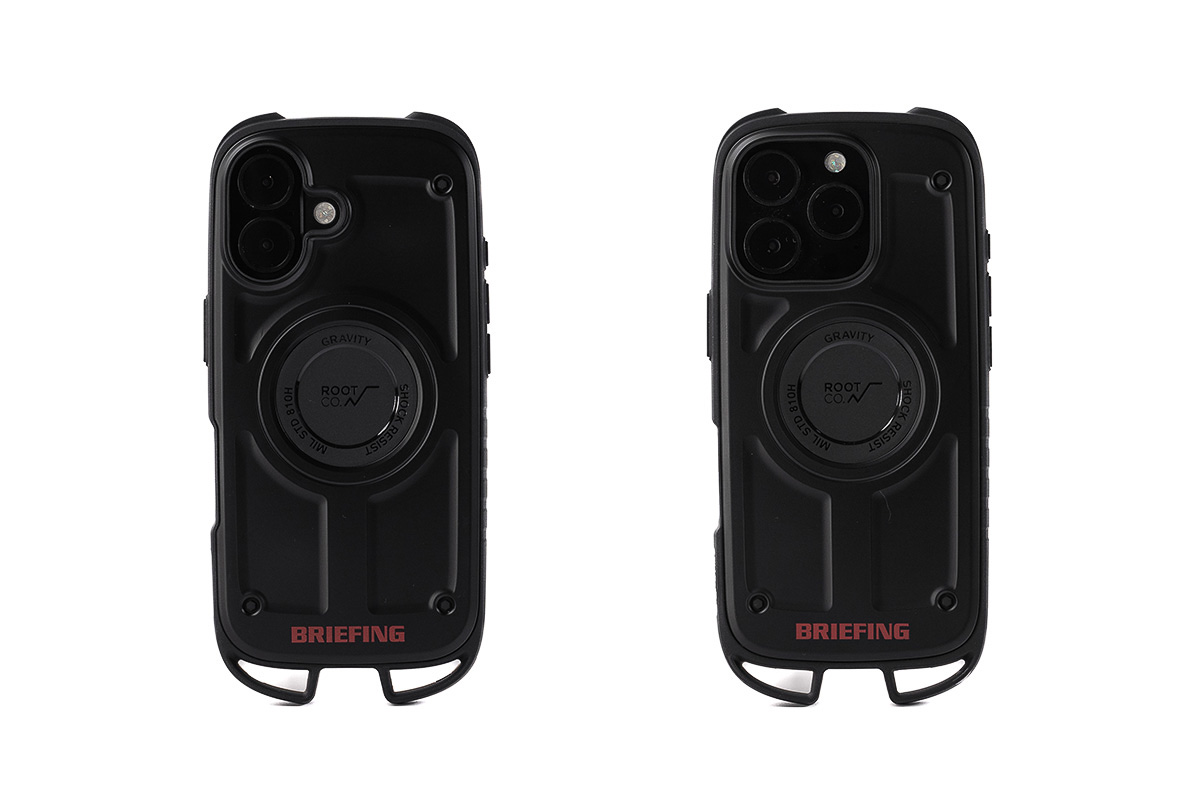 タフ＆クール！BRIEFINGとROOT CO.のコラボiPhoneケースは見た目も中身