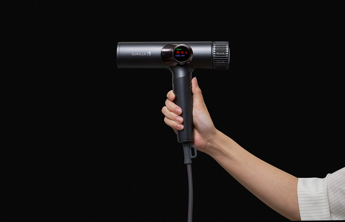 ゴリラのハイパワー」シリーズ新作はドライヤー！