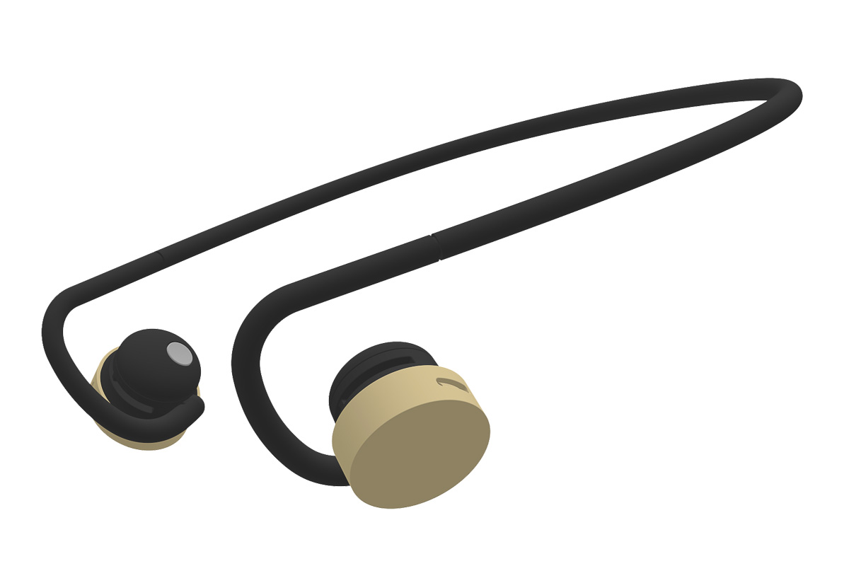 オープンイヤー型完全ワイヤレス「nwm DOTS」はイヤホンではなく