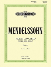 Violin Concerto in E minor Op. 64 (Edition for Violin and Piano