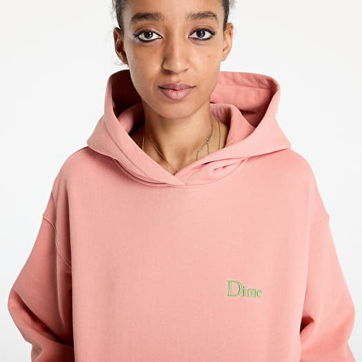 Hoodies and sweatshirts DIME Classic Small Logo Hoodie UNISEX Pink