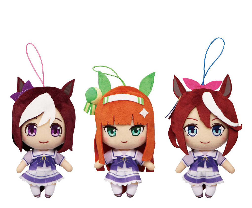 フリューより『ウマ娘 プリティーダービー』のぬいぐるみが登場！ 今春