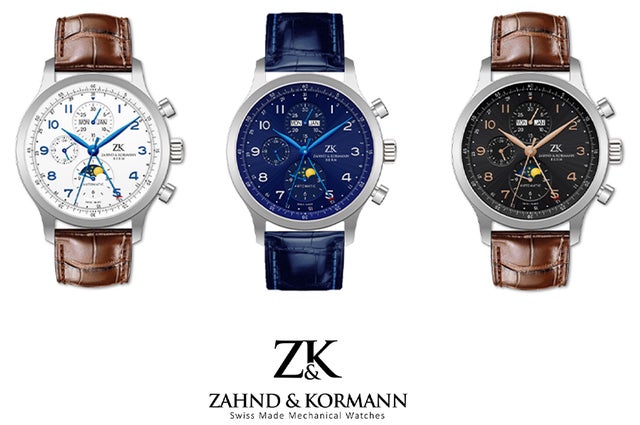 本物のスイスメイド、新鋭ブランド！クロノグラフ機械式をスケルトンで