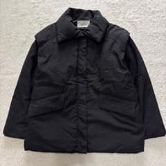 MACHATT ロハシーサーモ2wayコート ブラック 中綿 - メルカリ