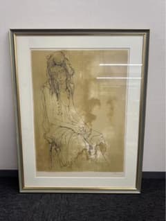 リトグラフ ジャン・ジャンセン ジャクリーヌ H.C 直筆サイン - メルカリ