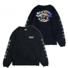 マンウィズ Too many ゴッツ ロンT（ブラック×ホログラム） XL - メルカリ