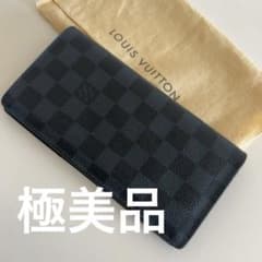 極美品】ルイヴィトン ポルトフォイユ・ブラザ ダミエグラフィット 長