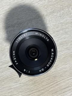 MINOLTA W.ROKKOR-QH 21mm F4 - メルカリ