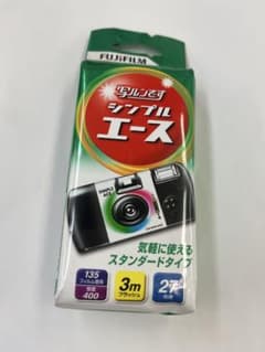 FUJIFILM SIMPLE ACE 使い捨てカメラ - メルカリ