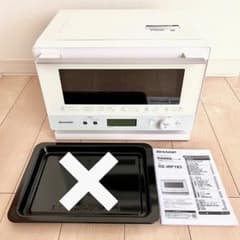 ジャンク品】SHARP オーブンレンジ RE-WF183 ホワイト 2023年 - メルカリ