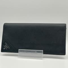 RFID搭載/極美品✨プラダ 長財布 サフィアーノレザー フラップ