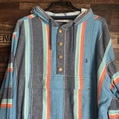 希少】Polo Ralph Lauren ストライプメキシカンパーカー | Shop at