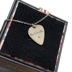 Paul Smith 廃盤 ギターピック ネックレス マルチカラー ロゴ メンズ