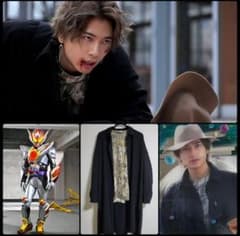 ラスト]仮面ライダーヴラム/ラキア43話着用衣装ブラックシャツコート