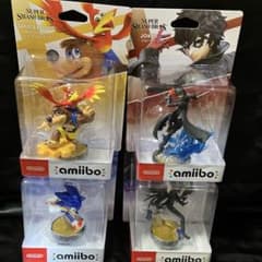 再出荷版】amiibo ジョーカー、ソニック、ベヨネッタ、バンジョー