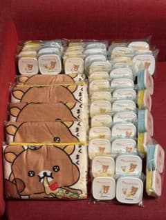 ドミノ・ピザ リラックマブランケット5枚 リラックマフードコンテナ22