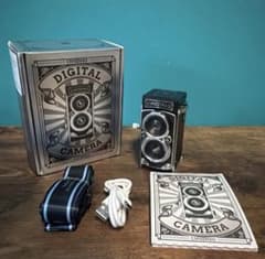 CHUZHAO デジタルレトロカメラ｜ヴィンテージ二眼レフ - メルカリ