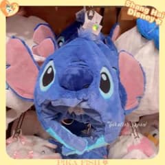 現地購入☆正規品】スティッチ ふわふわファンキャップ 帽子 上海