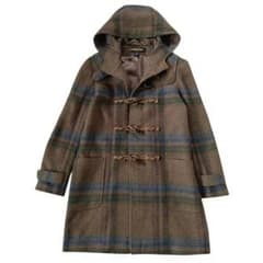 希少美品✨️ラルフローレン ラグビー ウール ダッフルコート チェック