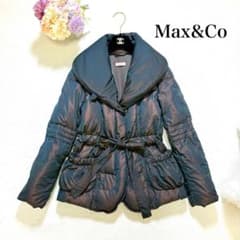 Max&Co マックスマーラ ハーフダウンコート シャイニングカラー 38