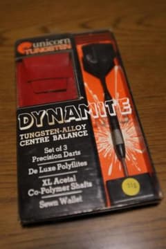 未使用品 unicorn DYNAMITE タングステンダーツセット イギリス製